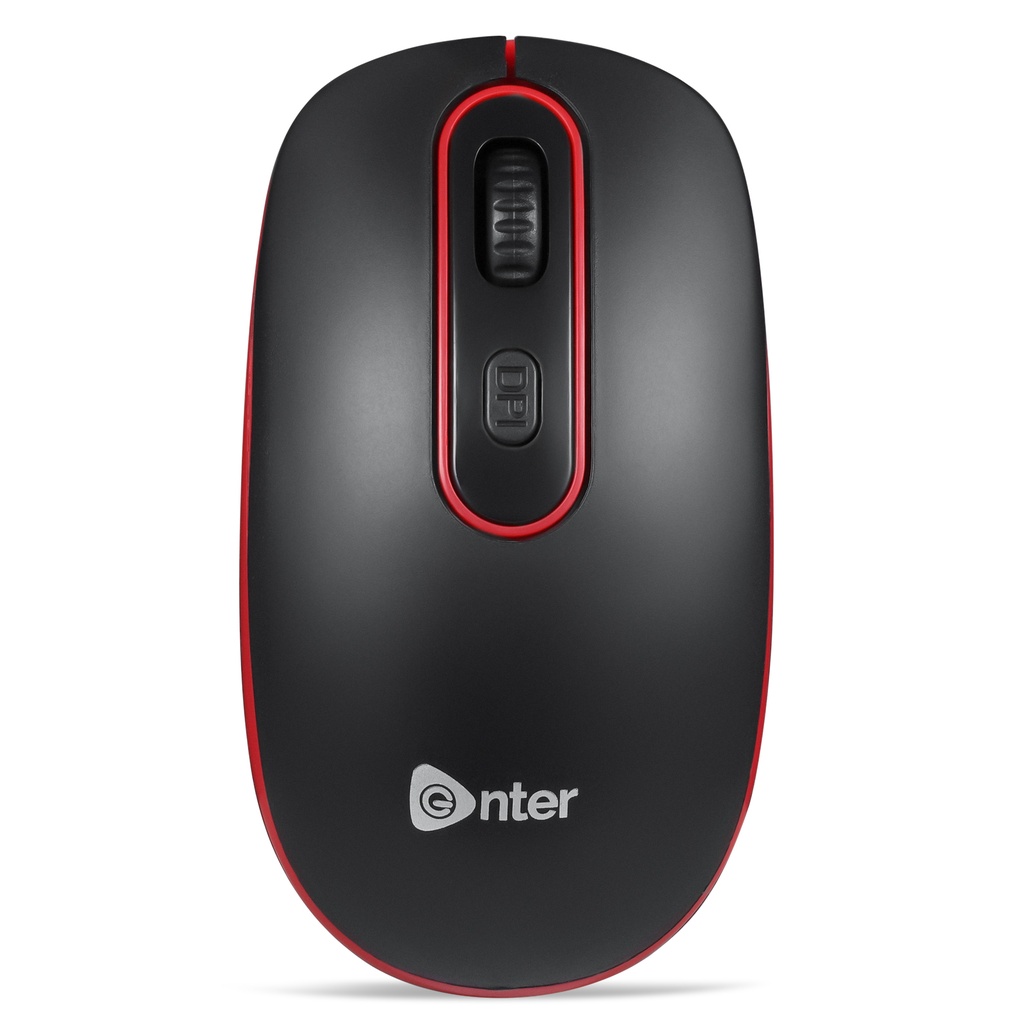Wireless Mouse Swish Black+Red